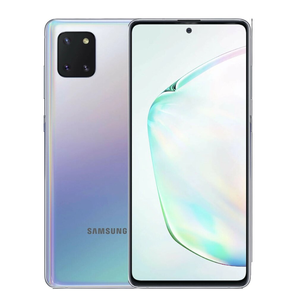 Смартфон Samsung Galaxy Note 10 Lite (N770F) 6/128 GB Silver 6.7" 2SIM 4500 mAh від компанії Технозавр - фото 1