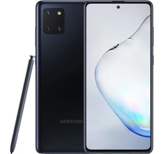 Смартфон Samsung Galaxy Note 10 Lite N770F 6/128GB Black Super AMOLED 6.7" 2 SIM 4500 mAh від компанії Технозавр - фото 1