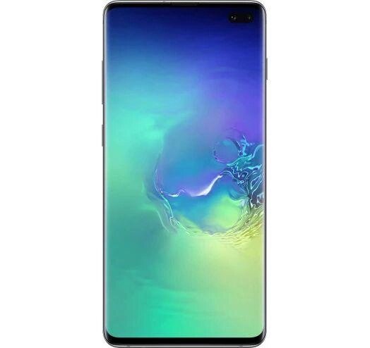 Смартфон Samsung Galaxy S10+ (G975F) 8/128GB Green 1SIM LTE 6.4" 3040x1440 522 ppi 4100 mAh 4K UHD IP68 NFC від компанії Технозавр - фото 1