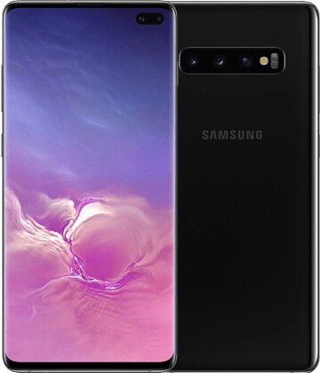 Смартфон Samsung Galaxy S10 Plus 8/512 GB Black SM-G975 6.4" 8 ядер 4100 мА·год від компанії Технозавр - фото 1