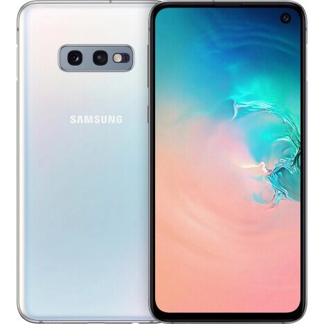 Смартфон Samsung Galaxy S10e (G970F) 6/128 GB White 5.8" 2SIM 12.2 Мп+16 Мп від компанії Технозавр - фото 1