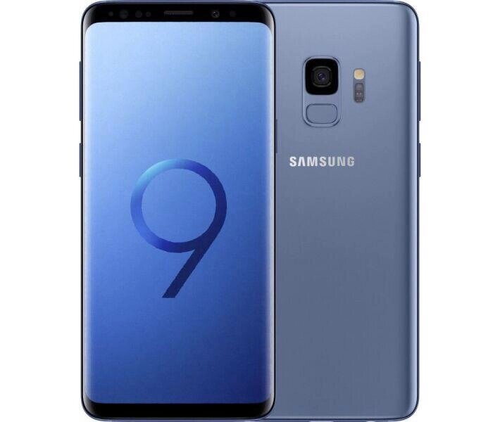 Смартфон Samsung Galaxy S9 SM-G960 4/64 GB Blue Dual sim (SM-G960FD) 2сим Super AMOLED 5.8" 8 ядер 12мп. від компанії Технозавр - фото 1