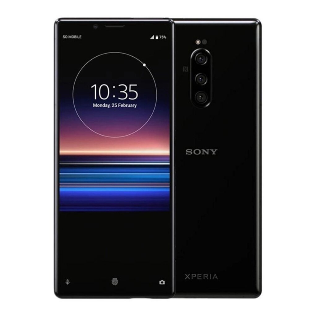 Смартфон Sony Xperia 1 Black 6/128GB OLED 6.5" 3330 мАч 12+12+12/8 МП від компанії Технозавр - фото 1