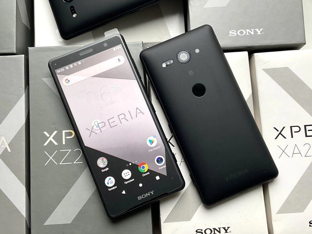 Смартфон Sony Xperia XZ2 Compact Black від компанії Технозавр - фото 1