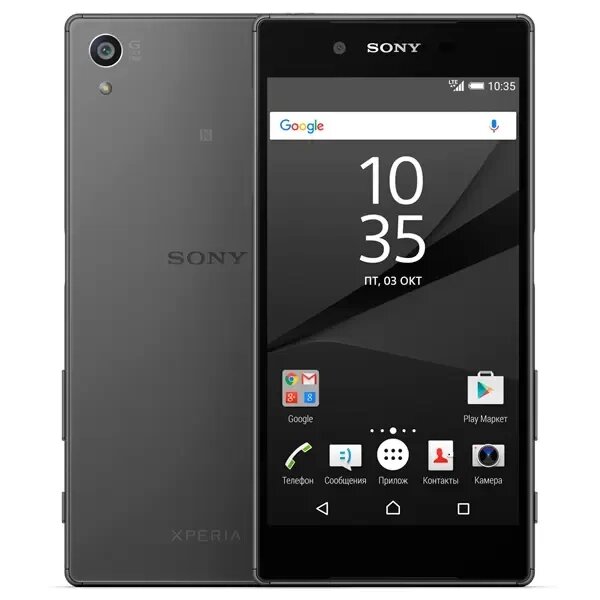 Смартфон Sony Xperia Z5 compact Graphite Black IPS 4.6" 8ядер 32 гб 23мп GPS 2700 мА·год. від компанії Технозавр - фото 1