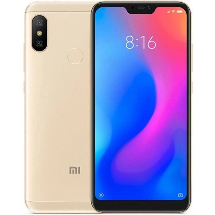 Смартфон Xiaomi Mi A2 Lite 3/32 GB Gold 2 SIM LTE 5.84" 4000 mAh 2280x1080 12 Мп + 5 Мп  Full HD Android від компанії Технозавр - фото 1