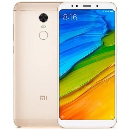 Смартфон Xiaomi Redmi 5 Plus 3/32 Gold 5.99" 2160x1080 2 SIM LTE 12 Мп 4000 mAh Bluetooth 4.2 2 ГГц від компанії Технозавр - фото 1