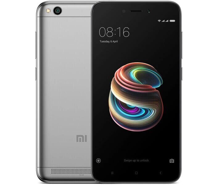 Смартфон Xiaomi Redmi 5A 2/32 Gb Grey 5" 13мп 4 ядра 4G 3000 мА·год 2 сім новий. від компанії Технозавр - фото 1