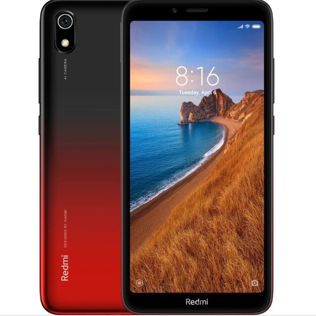 Смартфон Xiaomi Redmi 7A 2/32GB Red 2SIM LTE 5.45" IPS 1440x720 13 Мп Full HD 4000 mAh від компанії Технозавр - фото 1