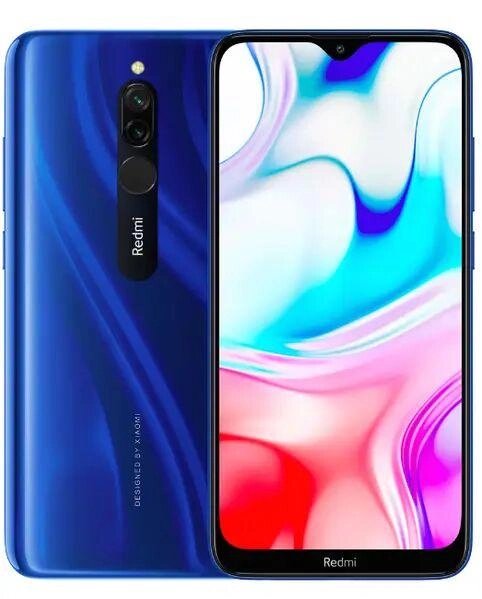 Смартфон Xiaomi Redmi 8 3/32GB Sapphire Blue 6.22" 1520x720(HD+) 2 SIM 12 МП +2 МП 5000mAh від компанії Технозавр - фото 1