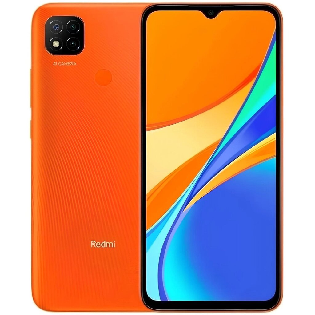 Смартфон Xiaomi Redmi 9c 2/32 ГБ Sunrise Orange 6.53" 1600x720 2SIM LTE 13 Мп + 2 Мп 5000 mAh NFC від компанії Технозавр - фото 1