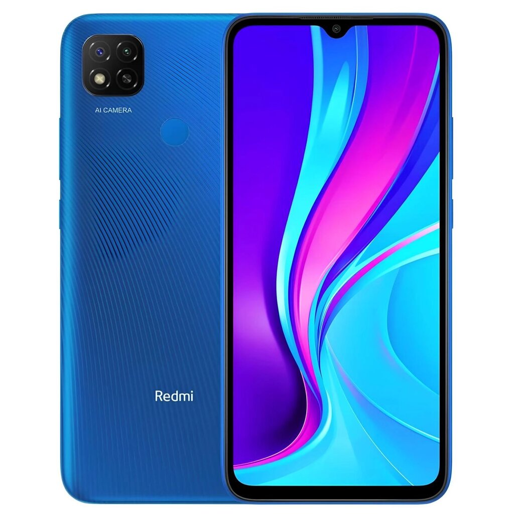 Смартфон Xiaomi Redmi 9c 2/32 ГБ Twilight Blue 6.53" 1600x720 2SIM LTE 13 Мп + 2 Мп 5000 mAh NFC від компанії Технозавр - фото 1