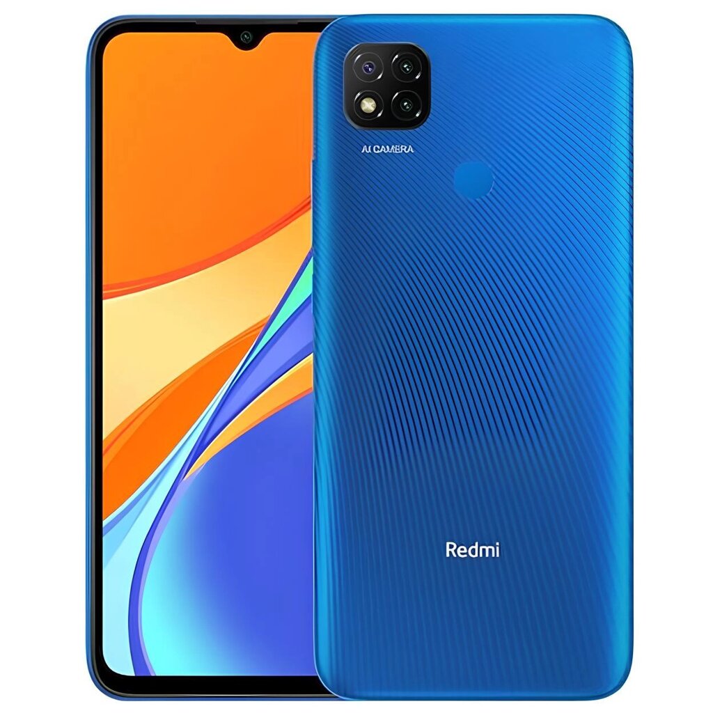 Смартфон Xiaomi Redmi 9c 2/32 ГБ Twilight Blue 6.53" 1600x720 2SIM LTE 13 Мп + 2 Мп 5000 mAh NFC від компанії Технозавр - фото 1