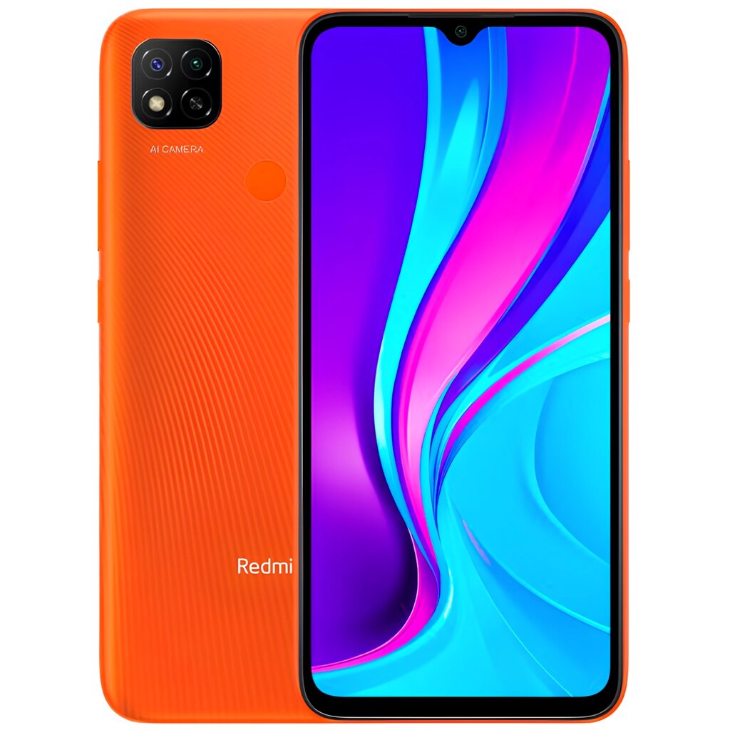 Смартфон Xiaomi Redmi 9c 3/64 ГБ Sunrise Orange 6.53" 1600x720 2SIM LTE 13 Мп + 2 Мп 5000 mAh NFC від компанії Технозавр - фото 1