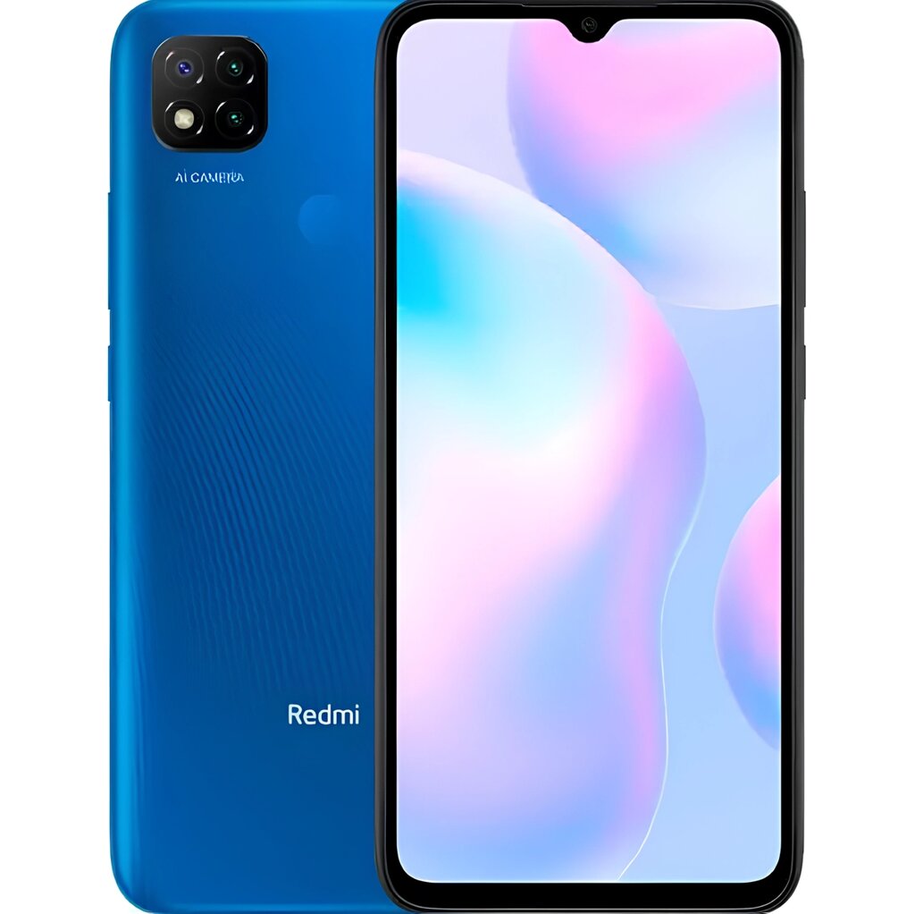 Смартфон Xiaomi Redmi 9c 3/64 ГБ Twilight Blue 6.53" 1600x720 2SIM 4G 13 Мп + 2 Мп NFC 5000 mAh GPS від компанії Технозавр - фото 1