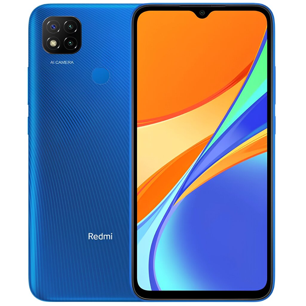 Смартфон Xiaomi Redmi 9c 3/64 ГБ Twilight Blue 6.53" 1600x720 2SIM LTE 13 Мп + 2 Мп 5000 mAh NFC від компанії Технозавр - фото 1