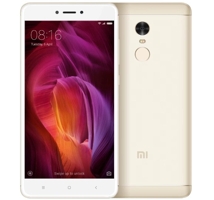 Смартфон Xiaomi Redmi Note 4 3/32GB Gold 2SIM 5.5" IPS 1920x1080 13мп/5мп Full HD 4000 mAh Bluetooth 4.0 від компанії Технозавр - фото 1