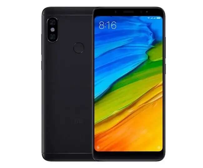 Смартфон Xiaomi Redmi Note 5 4/64gb Black IPS 5.99" 2сим 13мп 4000мАч новий від компанії Технозавр - фото 1