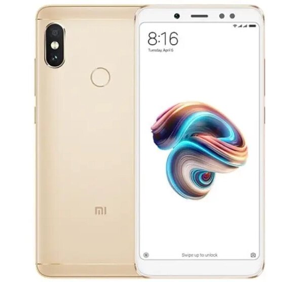 Смартфон Xiaomi Redmi Note 5 4/64GB Gold 2SIM LTE 5.99" IPS 2160x1080 12 Мп+5 Мп 4000 mAh Kryo від компанії Технозавр - фото 1