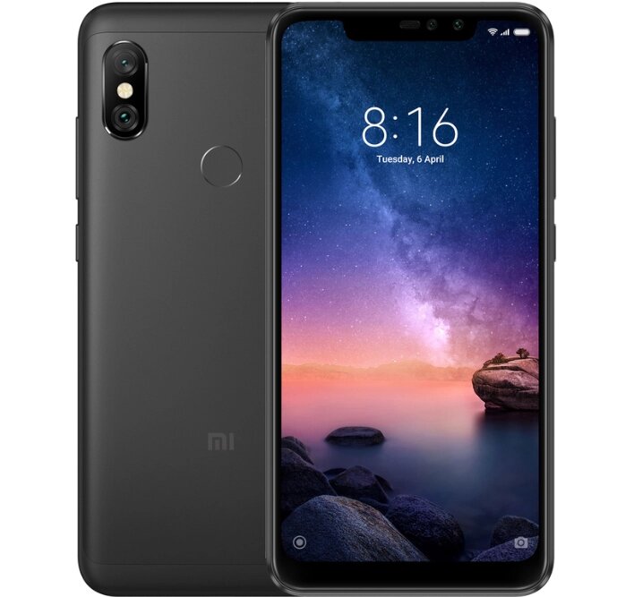 Смартфон Xiaomi Redmi Note 6 Pro 3/32GB Black 2SIM LTE 6.26" 2280x1080 12 Мп + 5 Мп Bluetooth 5.0 4000 mAh від компанії Технозавр - фото 1