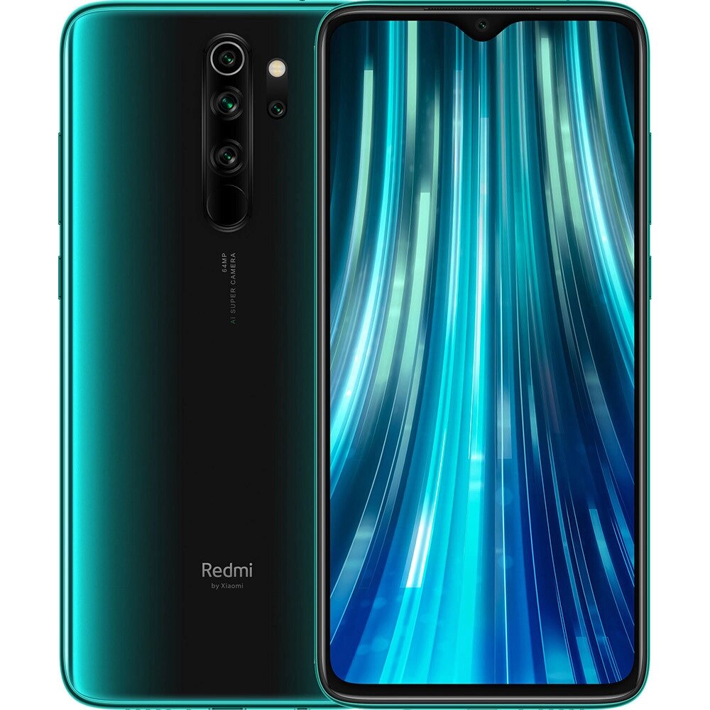 Смартфон Xiaomi Redmi Note 8 Pro 6/64 GB Green 2 SIM LTE 6.53" 2340x1080 60 Гц NFC 4500 mAh Helio G90T від компанії Технозавр - фото 1