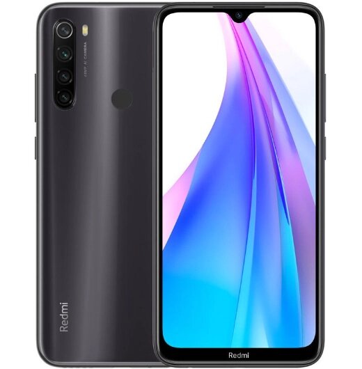 Смартфон Xiaomi Redmi Note 8T 3/32GB Black 2SIM IPS 6.3" 2340x1080 60 Гц 8 ядер 4К UHD 4000 mAh NFC від компанії Технозавр - фото 1