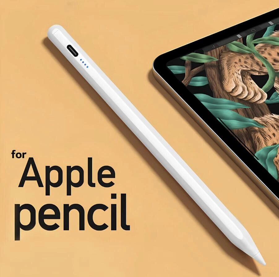 Стилус для IOS Active Pencil, сенсорна ручка для Apple IPad, для малювання та письма, Active Pencil від компанії Технозавр - фото 1