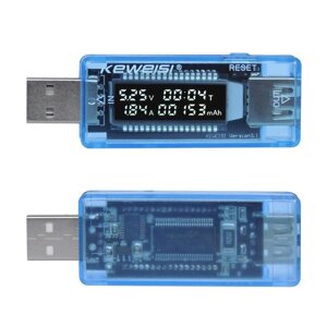 USB тестер ємності заряду батареї KWS-V21, тестер виходу струму, тестер напруги