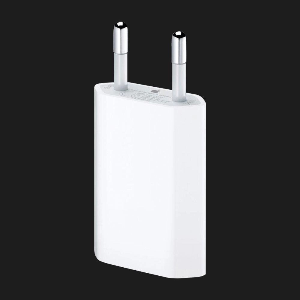 Зарядний пристрій блочок для Iphone Power Adapter (A1400/MD813) (HQ) білий. від компанії Технозавр - фото 1