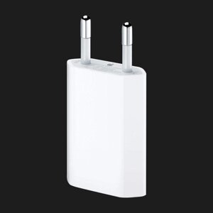 Зарядний пристрій блочок для Iphone Power Adapter (A1400/MD813) (HQ) білий.