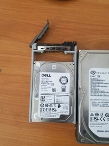 Новий серверний HDD Dell Seagate Exos EMC 2 TB 2.5" Enterprise SATA VR92X Sector Size: 512e SFF