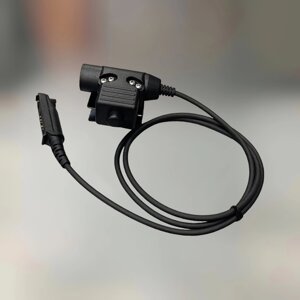 Адаптер з кнопкою HD PTT U94 для навушників під рації Baofeng UV-9R / UV-9R Plus / UV-XR / BF-9700
