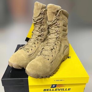 Берці зимові Belleville KHYBER TR550WPINS, розмір 10/43, колір Койот, теплі, стандарт армії США