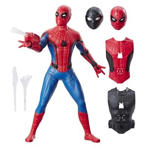 Велика іграшка Hasbro Людина-павук з бронею та зброєю 35 см - Spider-Man Web Gear, Deluxe