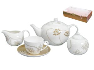 Чайний набір Japan Sakura Лотос на 15 предметів 440-013