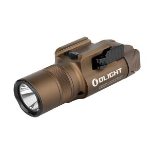 Ліхтар на зброю Olight Baldr Pro R Desert Tan, Picatinny/Glock лазерний целеуказатель тактичний ліхтар