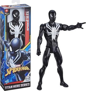 Іграшка-фігурка Hasbro Людина-Павук Чорний Костюм Марвел, 30 см - Black Spider-Man, Marvel, Titan Hero Series