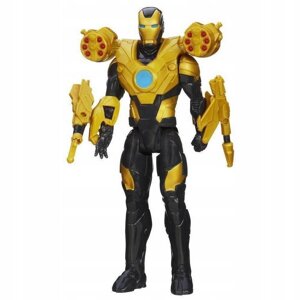 Іграшка Hasbro Залізна людина в чорній броні 30 см Месники - Black Iron Man, Titan Hero, Avengers (A6756)