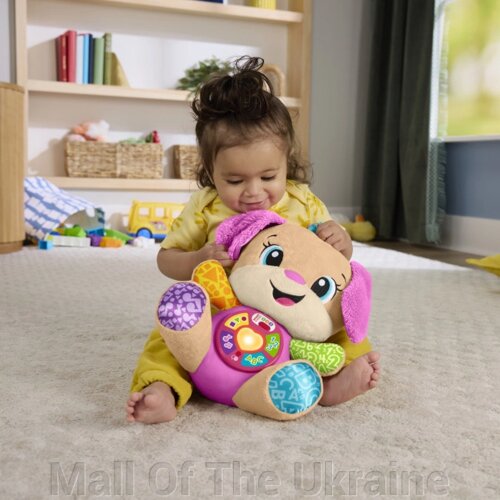Інтерактивна іграшка Fisher-Price Smart Stages Сестричка розумного цуценяти багатомовна JFD32
