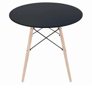 Круглий стіл JUST HOME 80 см – чорний