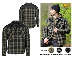Куртка тактична Mil-Tec Lumber Jacket 10370508 зелений, xxl