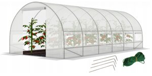 Садова теплиця із вікнами FunFit Garden 18m2 = 600*300*200