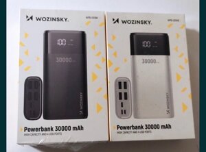 Повербанк POWERBANK Wozinsky 30000mAh. Виробництво Польща!