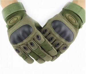 Тактичні рукавички із Закритими Пальцями Зелений Clefers Tactical GLFR розмір XL - Військові Осінньо-Зимові (5002114)