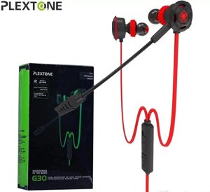 Дротові Ігрові Навушники та для Смартфону Plextone G30 з Мікрофоном Mini-jack 3.5 (4030372)