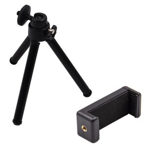 Трипод Штатив Тринога Алюмінієвий Clefers Tri-hold - Тримач для Телефону, GoPro, камери, фотоапарата (52042020)