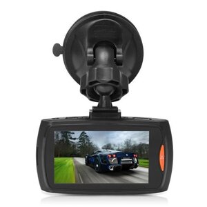 Видеорегистратор с камерой заднего вида G30B Car DVR 2.7 LCD HD 1080P + микрофон, ИК функция ночного видения, Функция