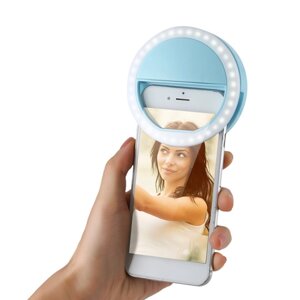 Спалах Підсвічування для Телефону Селфі Led Кільце Clefers Selfie - Селфі Лампа для Крутих СЕЛФІ (510311)