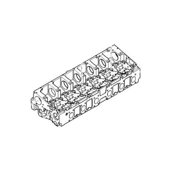 Головка блоку 504385964 без пневмоторм/без клапанів. T8.390/Mag. 340 Case 5801378194 від компанії ТОВ "АГРО СЕЛ" - фото 1