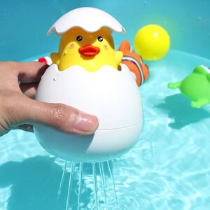 Дитяча іграшка для купання, мила дитяча качка, яйце пінгвіна, розбризкувач для ванної кімнати (sv3434)